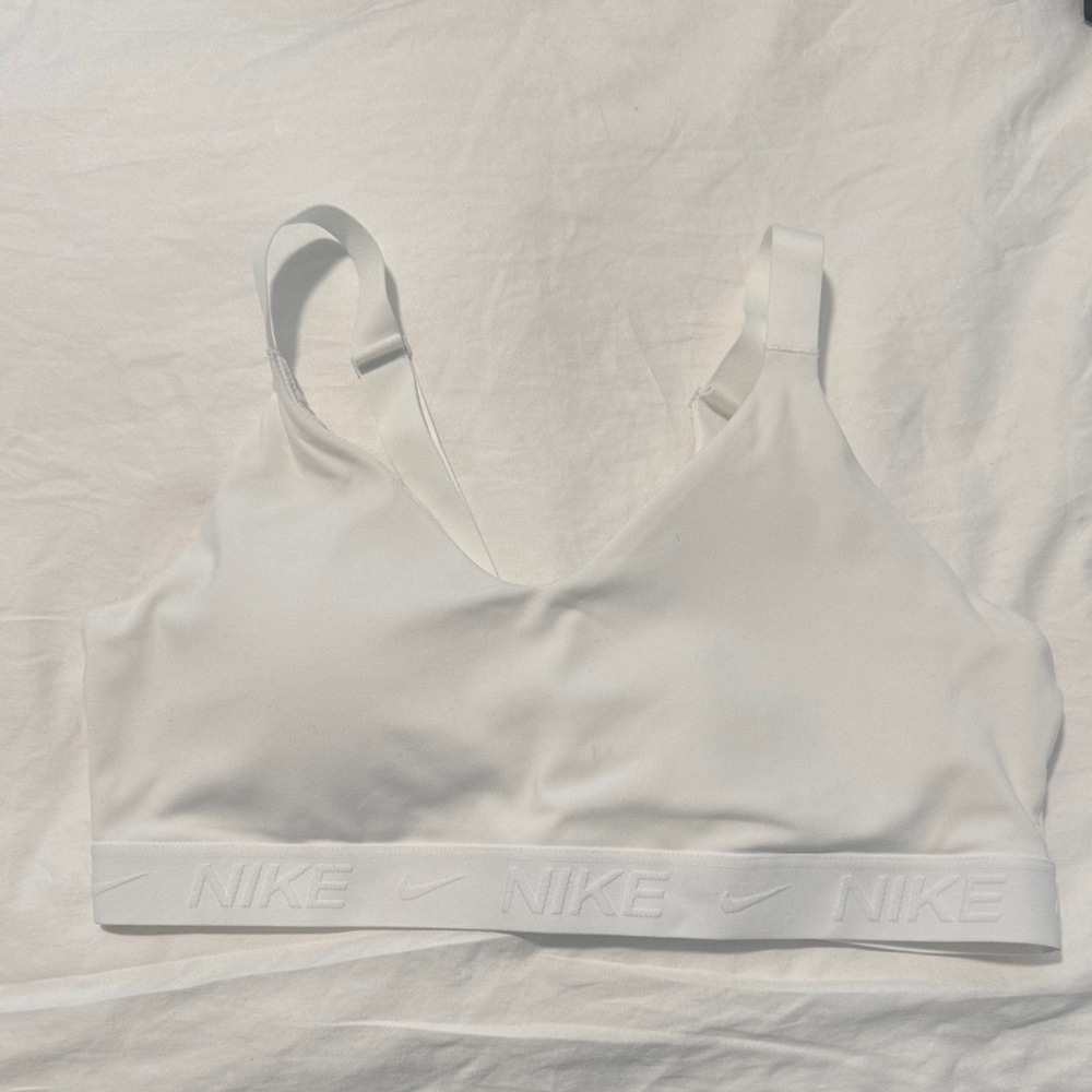 Nike Women's Classic White Sports Bra